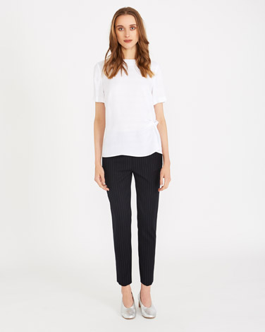 Carolyn Donnelly The Edit Woven Twist Top